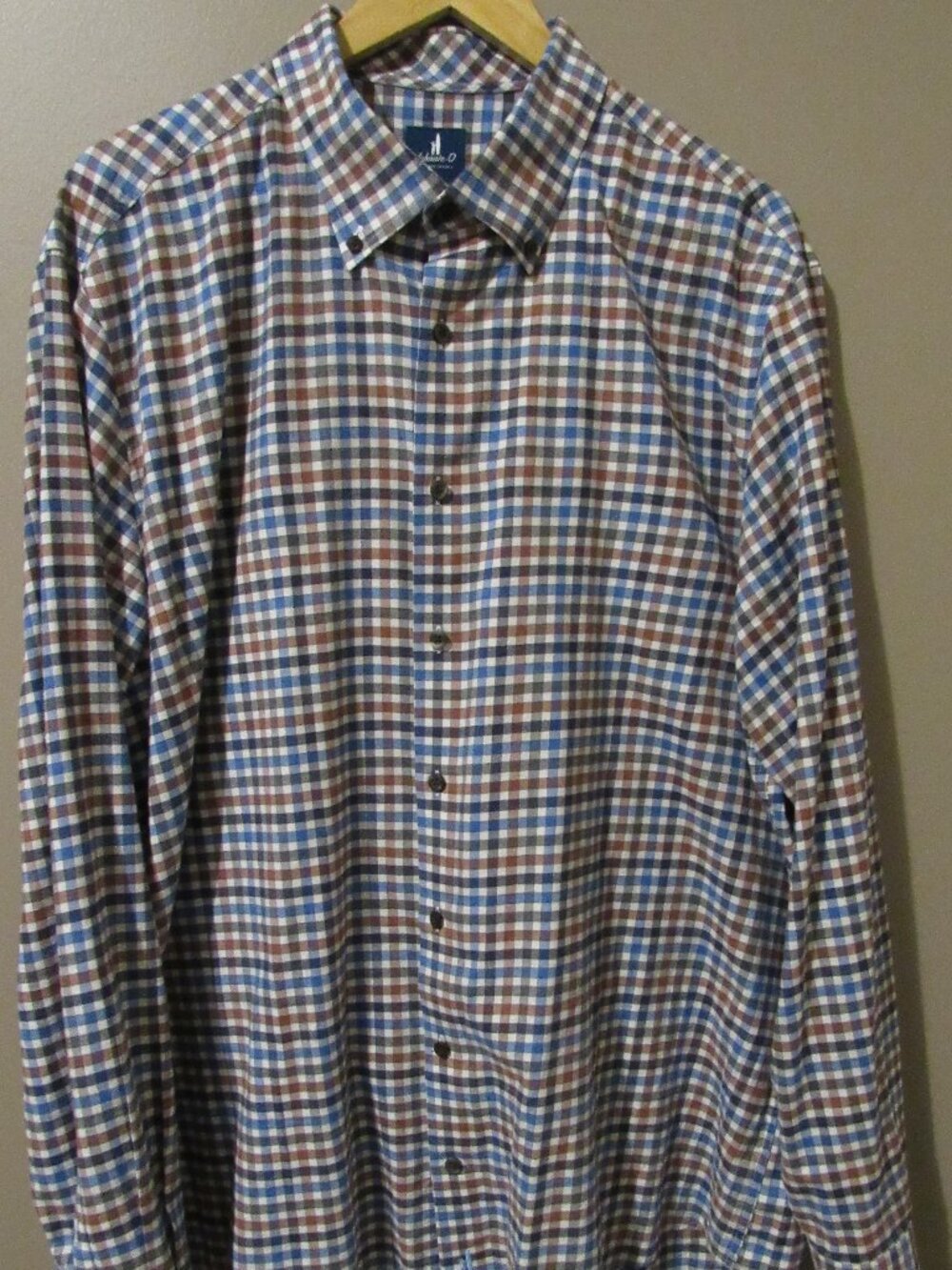 Johnnie-O Long-Sleeve Button-Down Shirt - XL